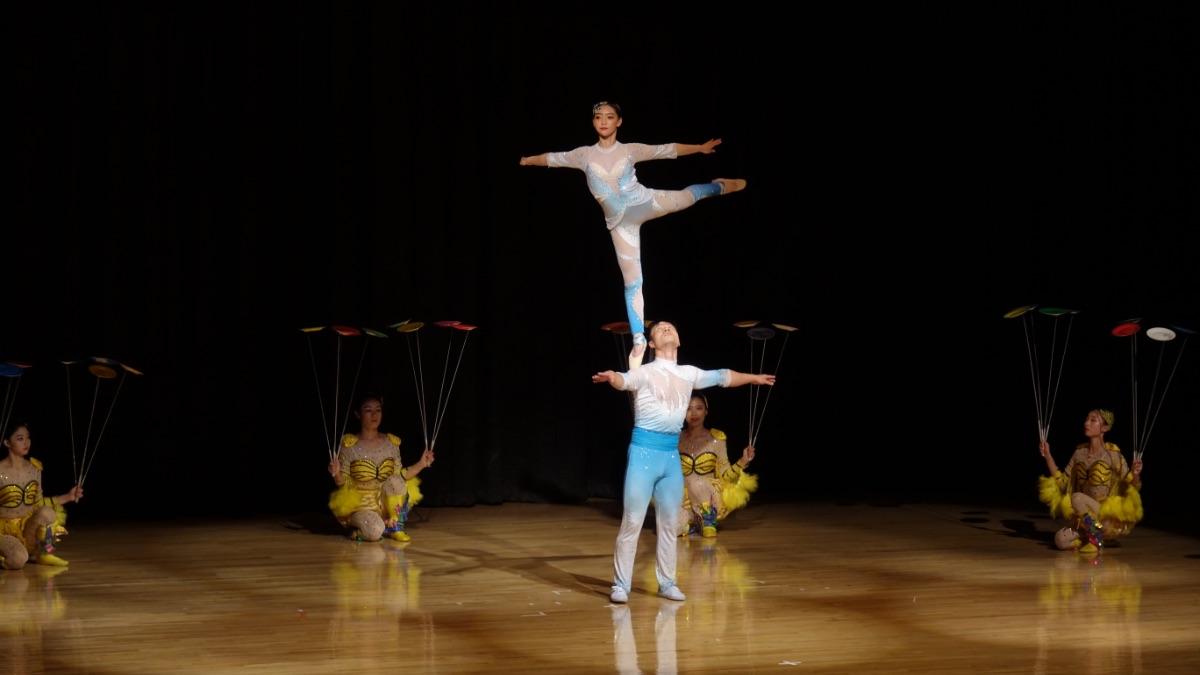 Cirque Mei performers